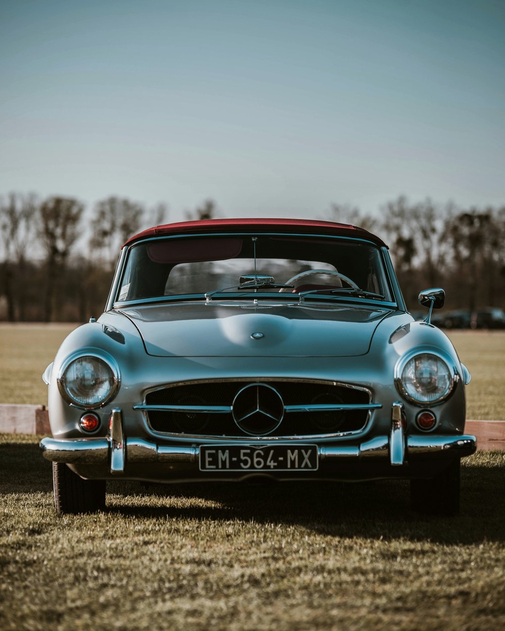 Classic Mercedes-Benz roadster